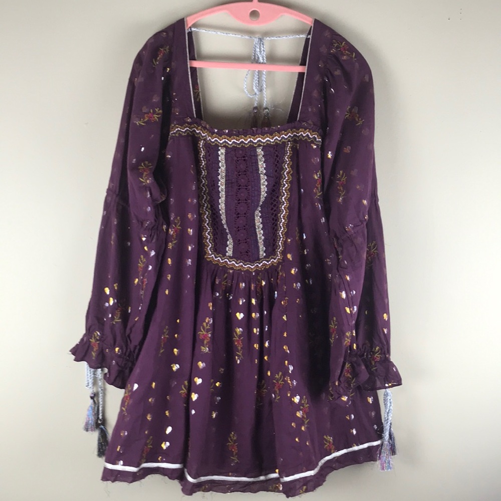 Free people Swiss Miss Mini Dress NWT small